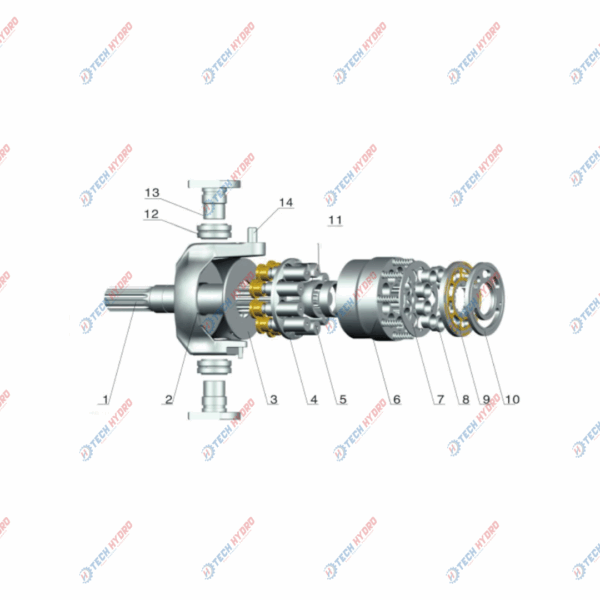 VRD63(CAT120)DOUBLE PUMP