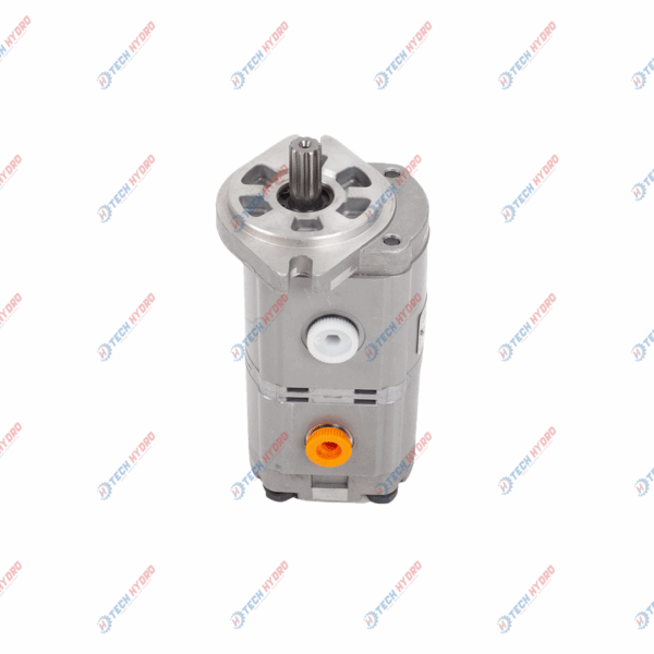 K3V112DTP=23+10 (CCW) J744-82 GEAR PUMP (L=2B-10T-DP16 32) 60039 - Image 3