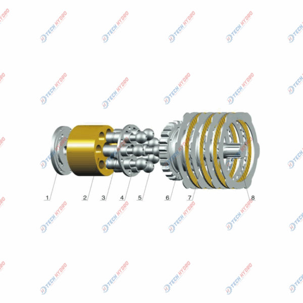 PC120-6 SWING MOTOR