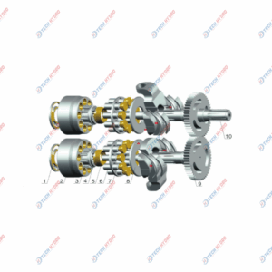 CAT320C DOUBLE PUMP